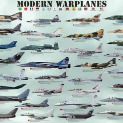 Outlet 😀 Eurographics 1000 Pieces Modern Warplanes ✨