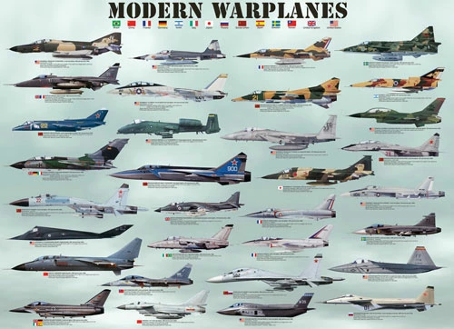 Outlet π Eurographics 1000 Pieces Modern Warplanes β¨