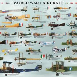 Brand new 🔔 Eurographics 1000 Pieces World War I Aircraft 🔔