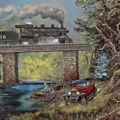 Coupon โ๏ธ Ceaco 750 Pieces Rails On ๐ฆฎ Dogwood Creek ๐ฏ