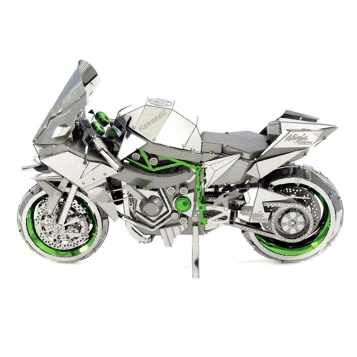 Brand new ๐งจ Metal Earth Pieces Kawasaki Ninja Motorcycle ๐ฏ