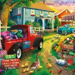 Top 10 🌟 Buffalo Games 2000 Pieces Quilt Farm 🤩