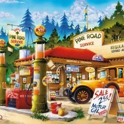 Best Sale 🤩 Buffalo Games 300 Pieces Pine Road Service ⌛