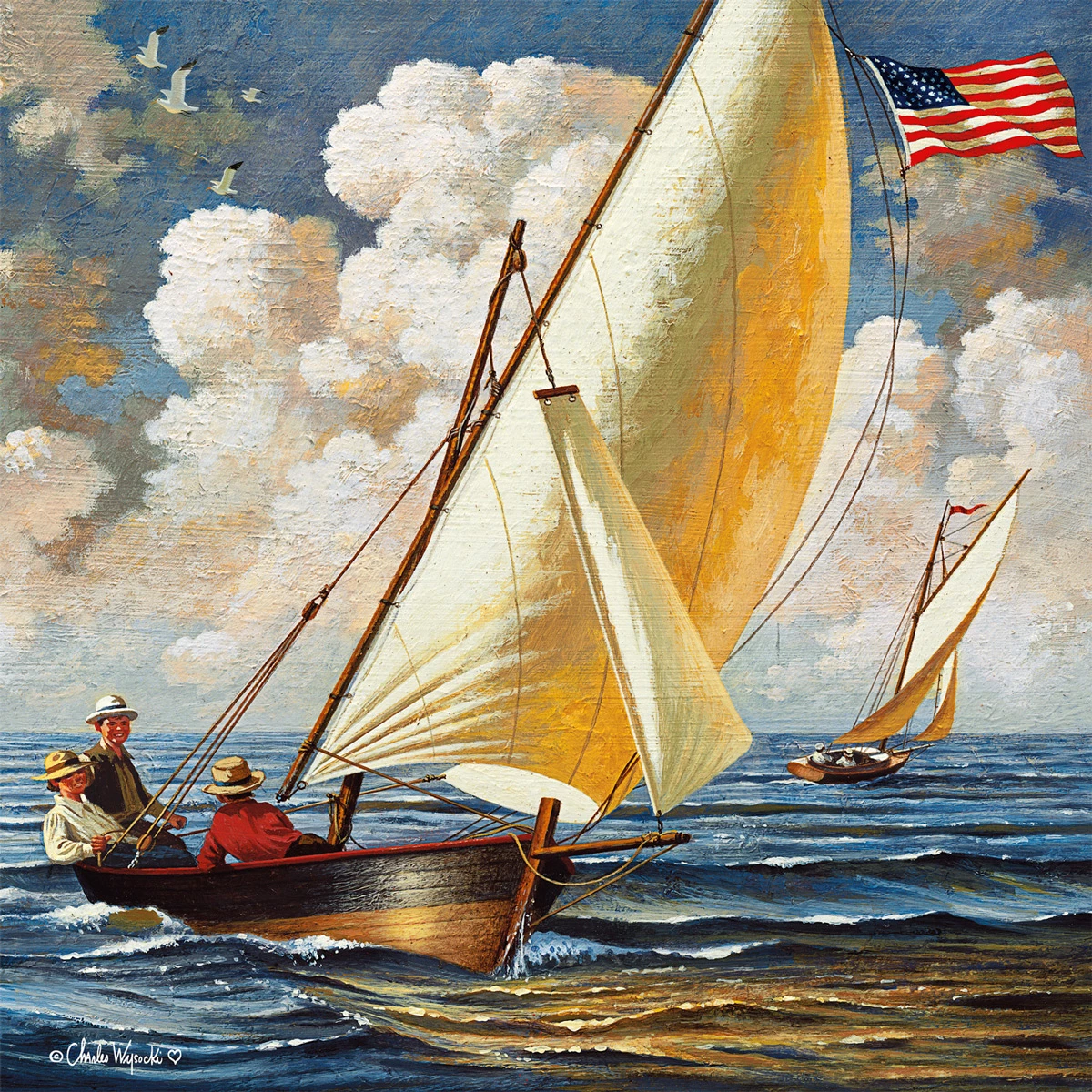 Discount π€© Buffalo Games 300 Pieces Breezin' Along π―