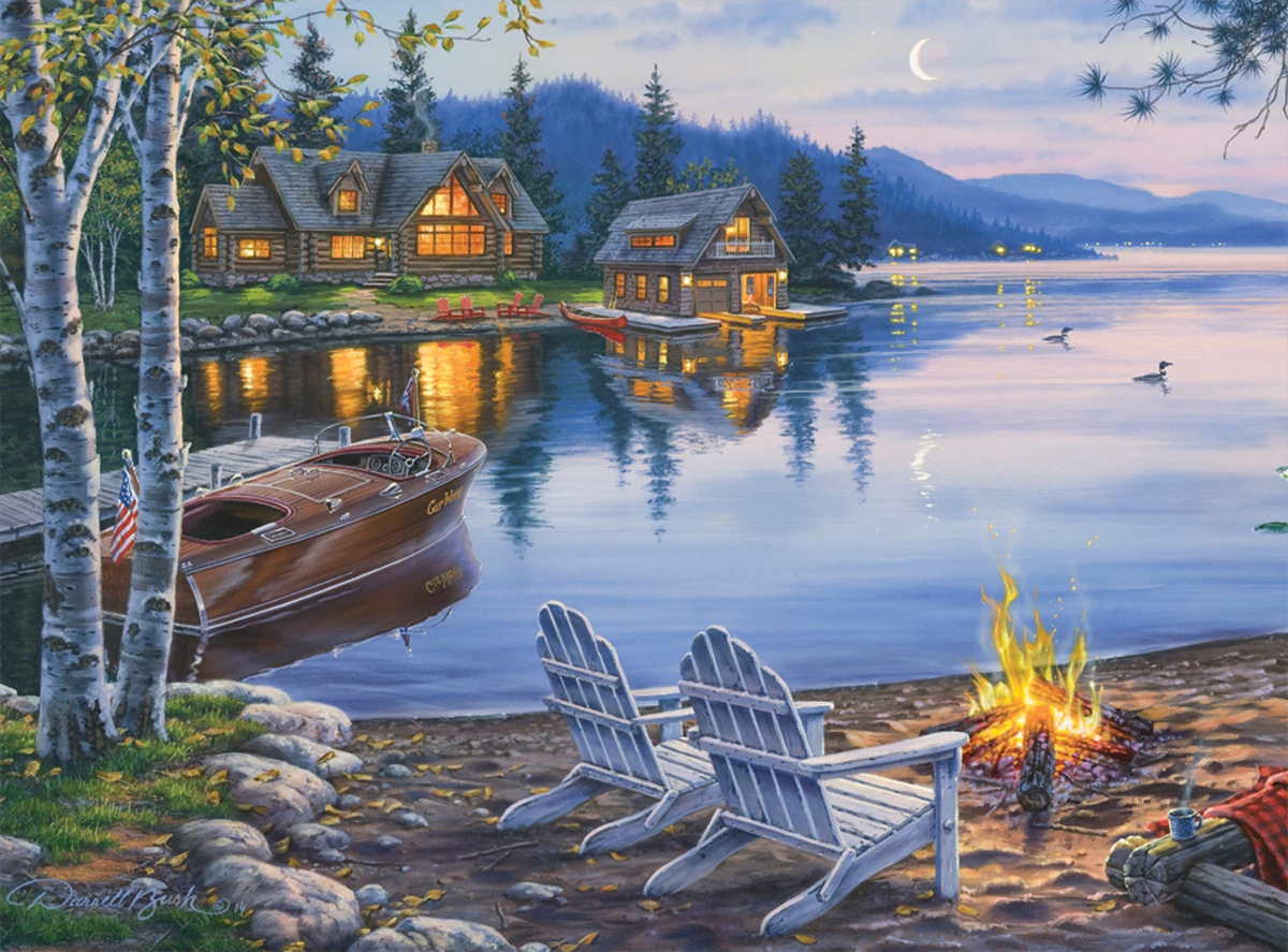 Wholesale π Buffalo Games 1000 Pieces Lake Reflection π