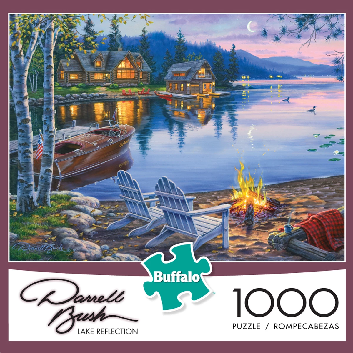 Wholesale π Buffalo Games 1000 Pieces Lake Reflection π - Image 2