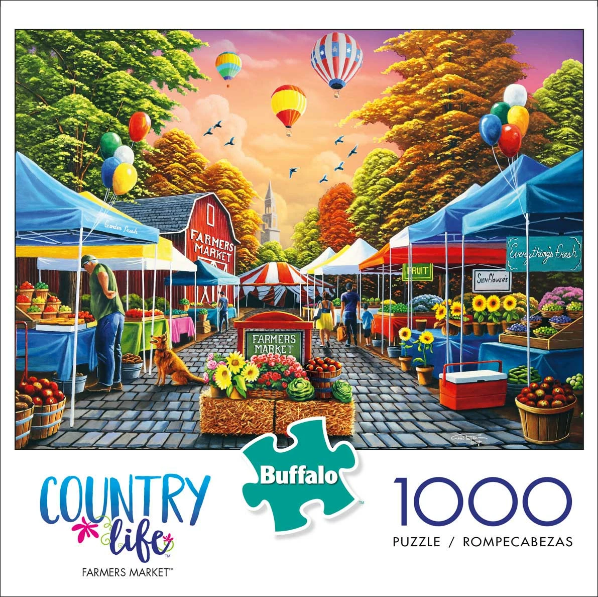 Buy ❤️ Buffalo Games 1000 Pieces Farmers Market ❤️ - Image 2