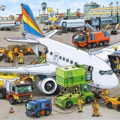 Brand new 😀 Ravensburger 35 Pieces Busy Airport 😍