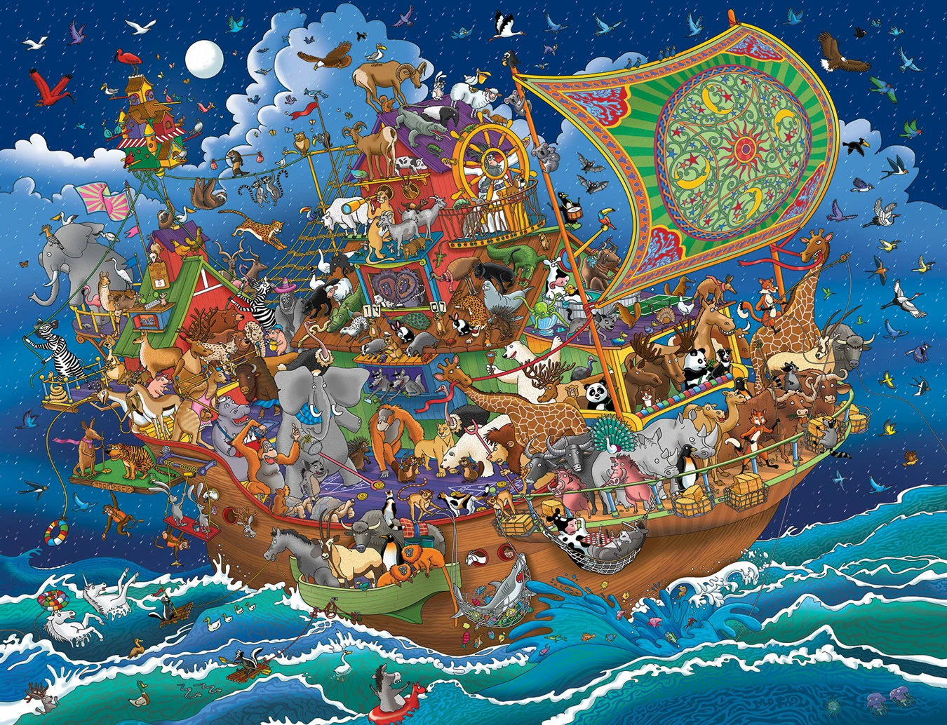 Outlet โจ Springbok 400 Pieces Noah's Ark Adventure ๐คฉ