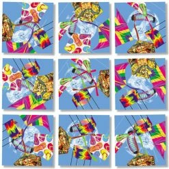 Best Sale 🔔 Scramble Squares 9 Pieces Kites 🔔