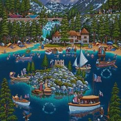 Top 10 ⭐ Dowdle Folk Art 1000 Pieces Lake Tahoe 🌟