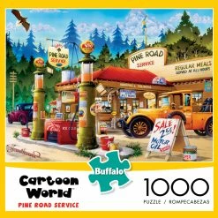 Discount 👍 Buffalo Games 1000 Pieces Pine Road Service 💯