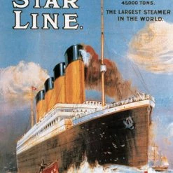 Best Sale 🤩 Eurographics 1000 Pieces White Star Line Titanic 🎉