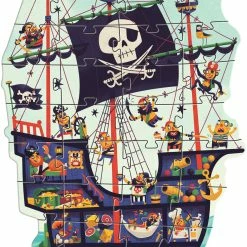 Flash Sale 🌟 Djeco Pieces The Pirate Ship ⌛