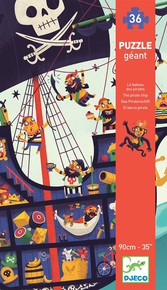 Flash Sale 🌟 Djeco Pieces The Pirate Ship ⌛ - Image 2