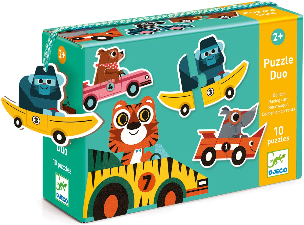 Brand new 😍 Djeco 2 Pieces Racing Cars ❤️ - Image 2