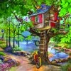 Best Sale 💯 SunsOut 300 Pieces River Tree House 🔥