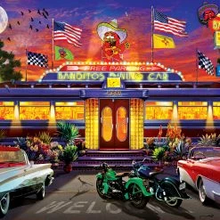 Discount ✔️ MasterPieces 550 Pieces Bandito's Dining Car 🎉