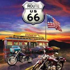 Top 10 😍 SunsOut 1000 Pieces Route 66 Diner 😀