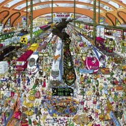 Cheap ✔️ Heye 2000 Pieces Train Station 🎁