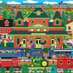 Brand new 🤩 RoseArt 1000 Pieces Mountain Rail Holiday ⌛