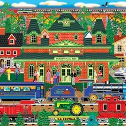 Buy ✨ RoseArt 300 Pieces Mountain Rail Holiday 😍