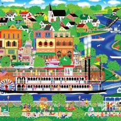 Discount ✨ RoseArt 1000 Pieces Home Country - Lady Of The River 🥰