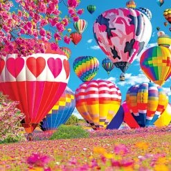 Promo ๐ RoseArt 300 Pieces Pretty Hearts And Springtime Balloons โค๏ธ