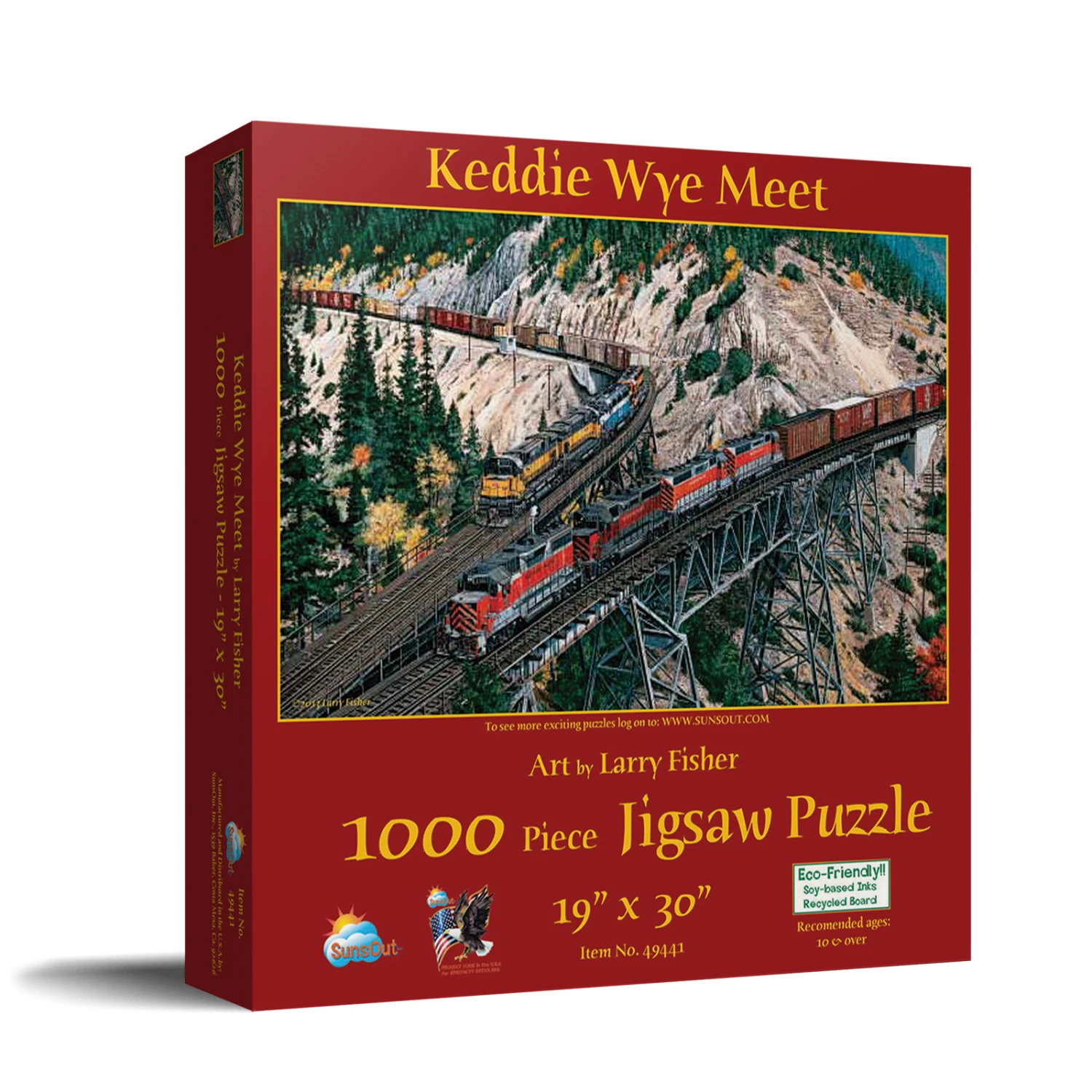 Cheap π€© SunsOut 1000 Pieces Keddie Wye Meet π - Image 2
