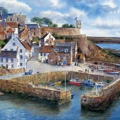Budget 😍 Gibsons 1000 Pieces Crail Harbour 😍