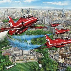 Cheap 🎁 Gibsons 1000 Pieces Reds Over London ⭐