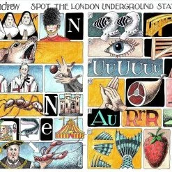 Deals 🌟 All Jigsaw Puzzles 1000 Pieces Spot The London Underground Station 🤩