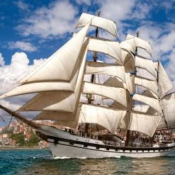 Coupon ๐ Castorland 500 Pieces Tall Ship Leaving Harbor ๐คฉ