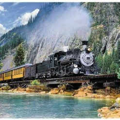 Coupon 👏 Trefl 500 Pieces Mountain Train 🛒