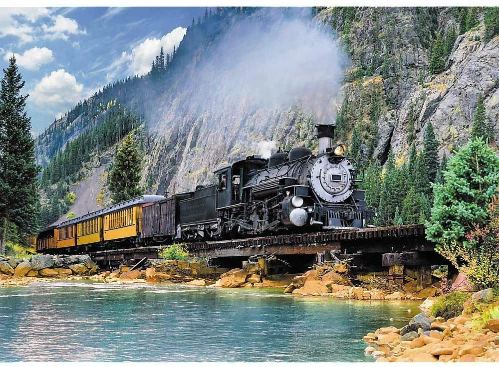 Coupon π Trefl 500 Pieces Mountain Train π