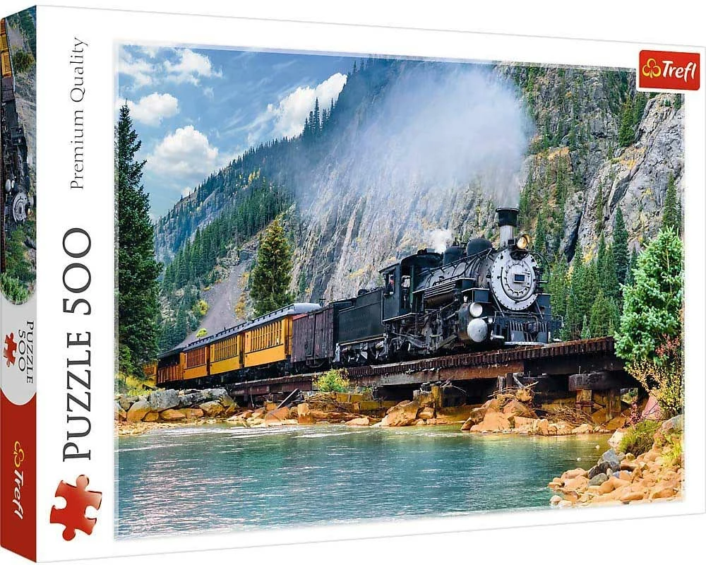 Coupon π Trefl 500 Pieces Mountain Train π - Image 2