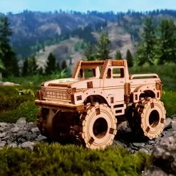 Deals 😀 Wooden City 69 Pieces Superfast Monster Truck 4 ⌛