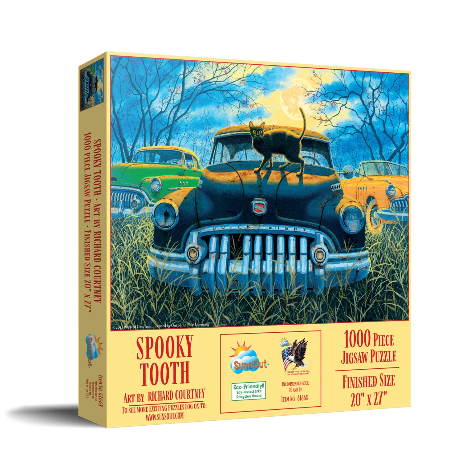 Promo ๐งจ SunsOut 1000 Pieces Spooky Tooth โญ - Image 2