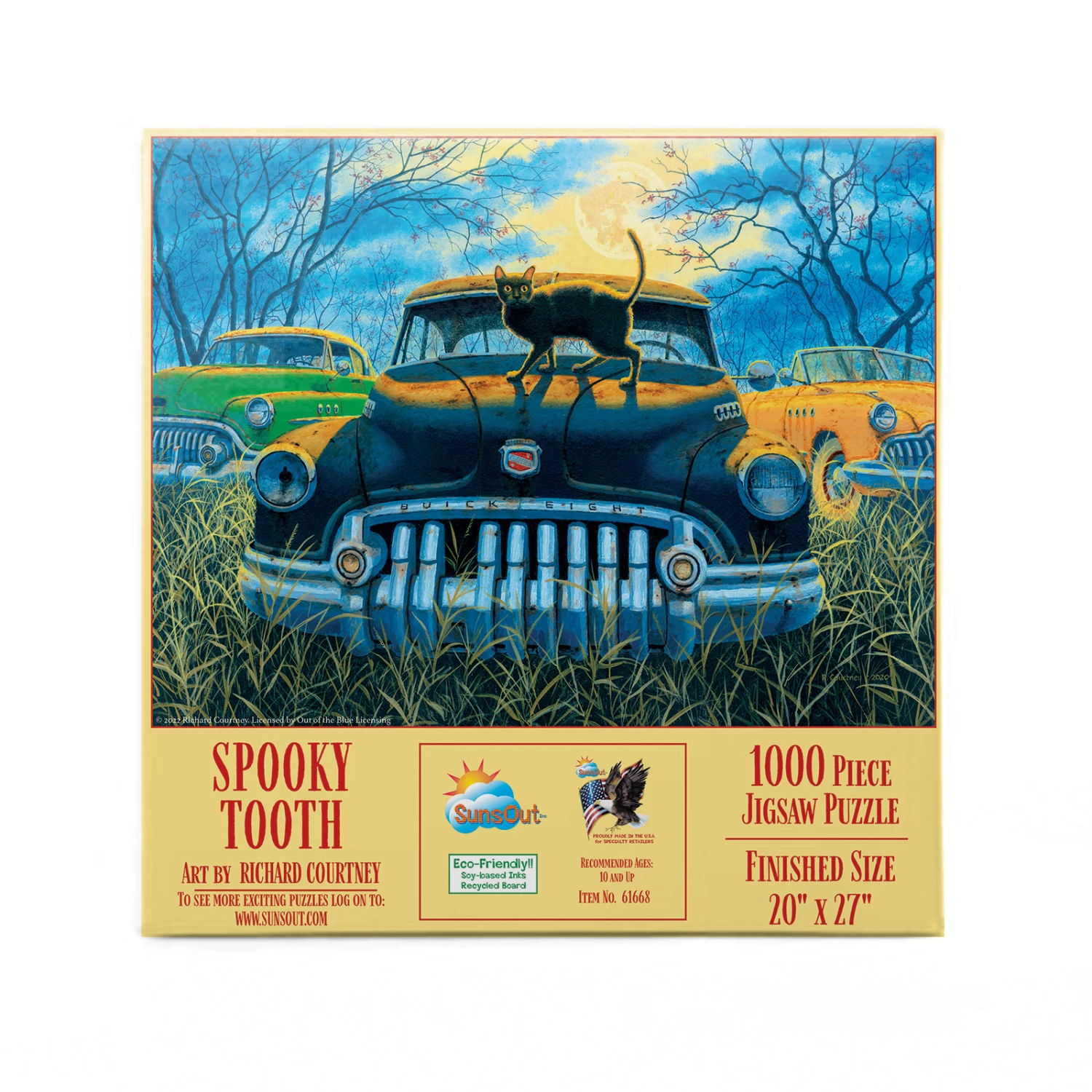 Promo ๐งจ SunsOut 1000 Pieces Spooky Tooth โญ - Image 3