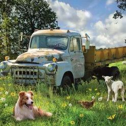 Brand new โ๏ธ Cobble Hill 1000 Pieces Sheep Field ๐งจ