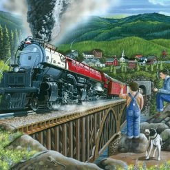 Budget ⭐ Cobble Hill 275 Pieces Steaming Out Of Town 🎁