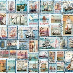Deals 🎁 Eurographics 500 Pieces Sailing Ships Vintage Stamps 🥰