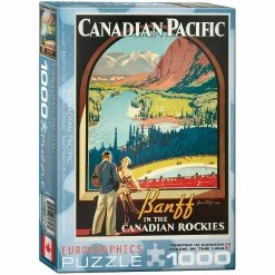 Budget 🔔 Eurographics 1000 Pieces Banff In The Canadian Rockies 🧨