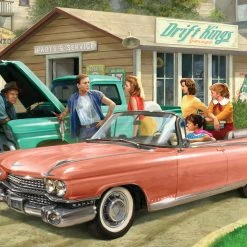 New 🔥 Eurographics 1000 Pieces The Pink Caddy ⭐