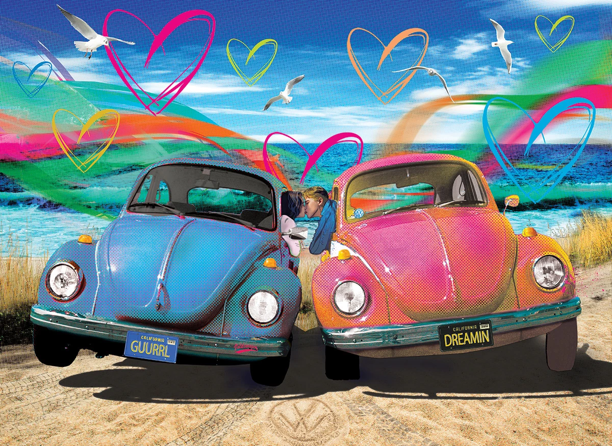 Buy ๐งจ Eurographics 1000 Pieces VW Beetle Love โค๏ธ