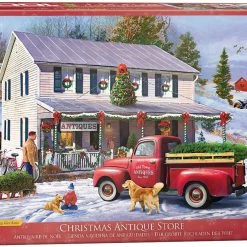 New 👏 Eurographics 1000 Pieces Antique 🎅 Christmas Store 🌟