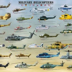Buy ✨ Eurographics 500 Pieces Military Helicopters 🛒