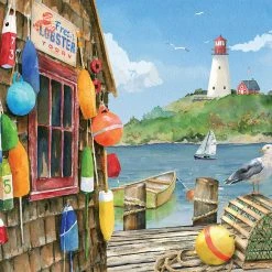 Wholesale ⌛ Heritage Puzzles 550 Pieces Lobster Shack 😀