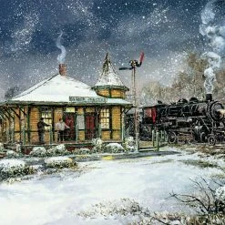 Deals ✔️ Heritage Puzzles 550 Pieces Barber Junction 😀