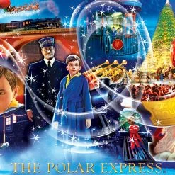 Brand new 😀 MasterPieces 100 Pieces The Polar Express - The Golden Ticket 👍
